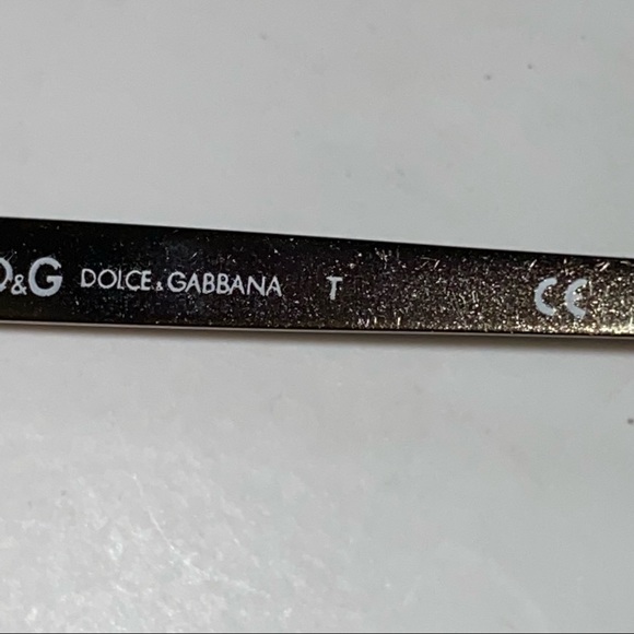 Dolce & Gabbana D&G 6077 Sunglasses Purple Metal Frames  No Case - Picture 11 of 11